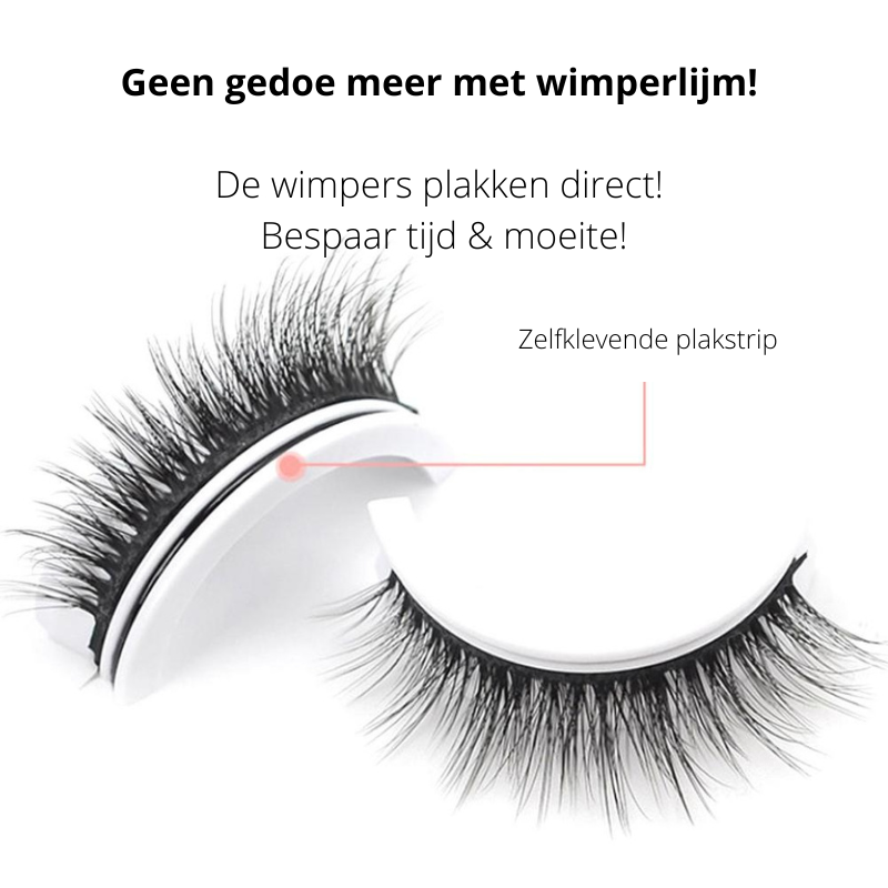 Nepwimpers Zelfklevend Herbruikbaar Eenvoudig Aanbrengen