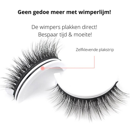 Nepwimpers Zelfklevend Herbruikbaar Eenvoudig Aanbrengen