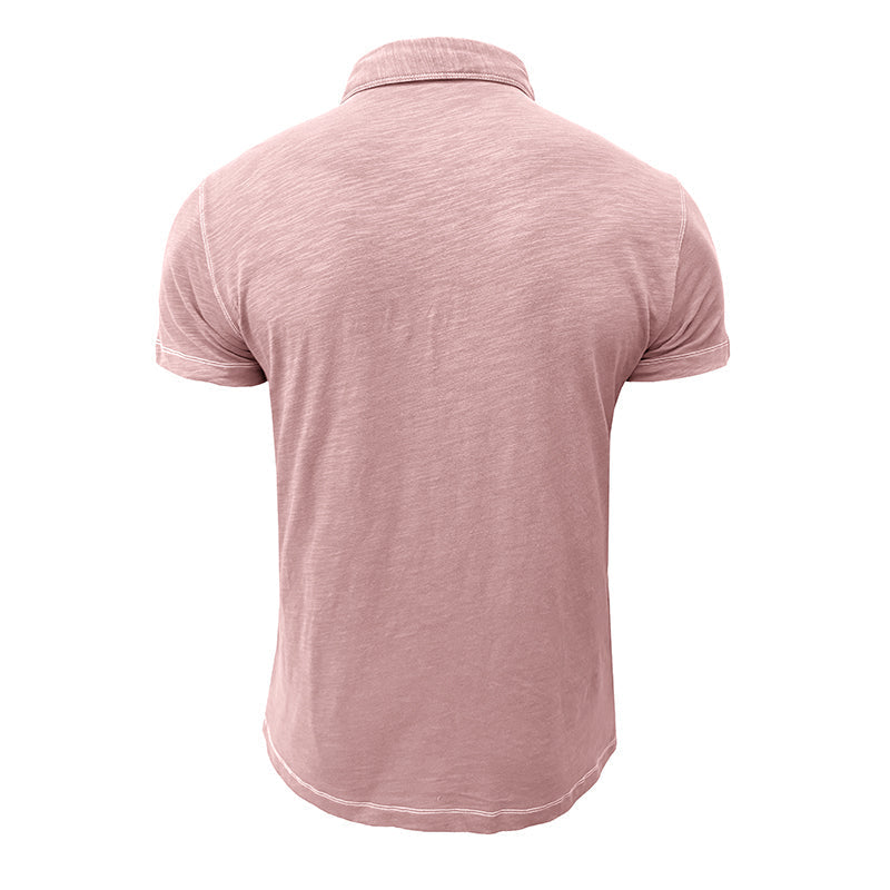 Heren Poloshirt Zacht Katoen Matteo casual fit