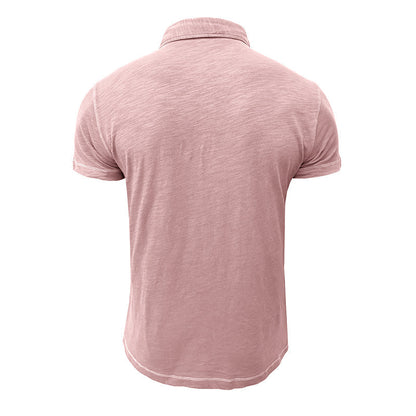 Heren Poloshirt Zacht Katoen Matteo casual fit