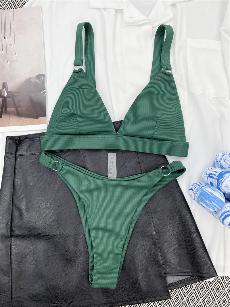 Vrouwelijke Bikini Trendy Uniek Zomer Badmode