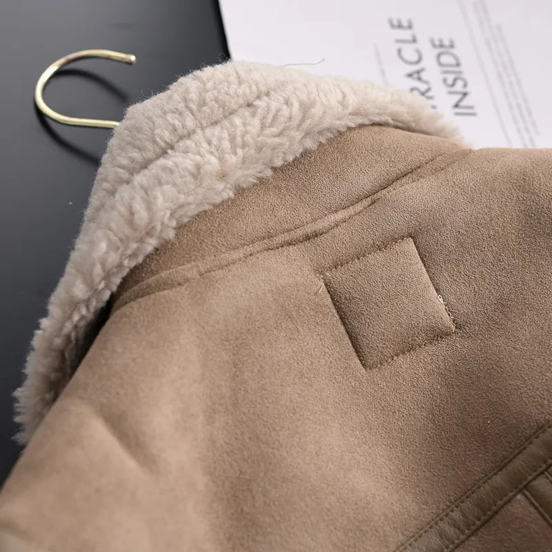 Suède Winterjas Warm en Stijlvol Nova Design