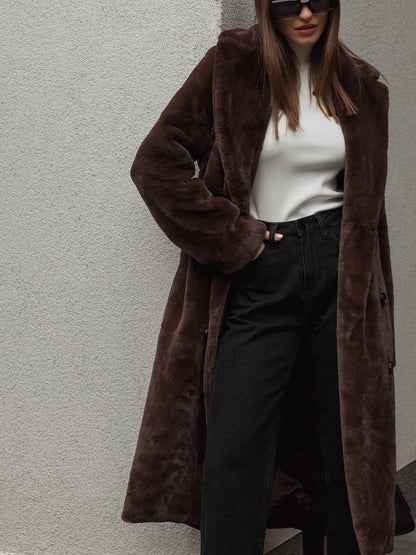 Dame Lange jas Fernanda Warm en Stylish