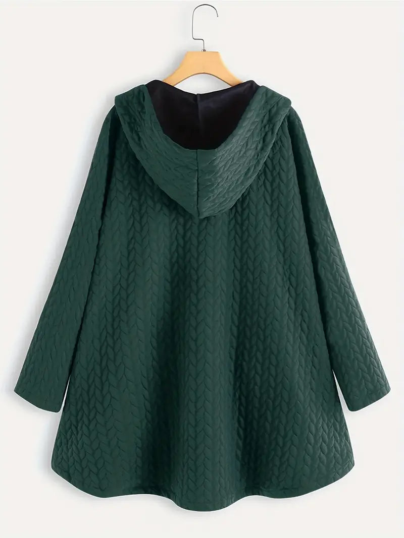 Warme Winterjas voor Vrouwen Donkere Kleuren