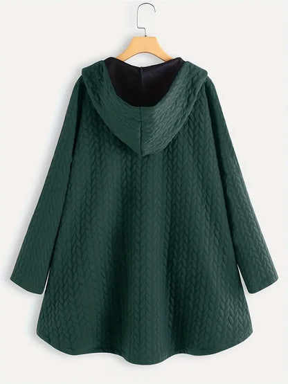 Warme Winterjas voor Vrouwen Donkere Kleuren