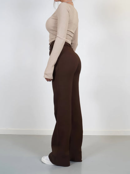 Paloma Wijde Pijpen Broek voor Comfortabele Chic