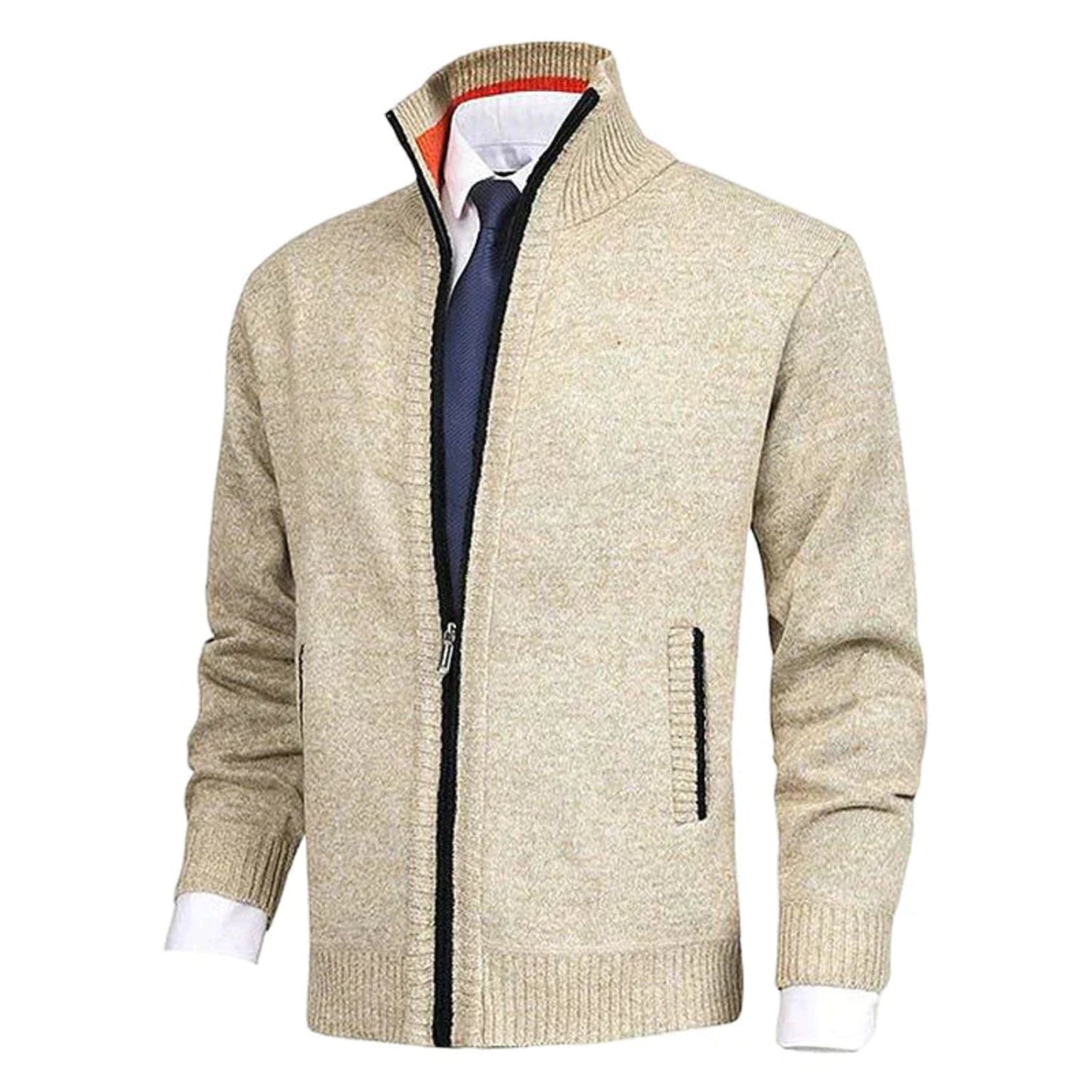 Heren Vest Warm Wolmix voor Herfst en Winter - Mode Vibes