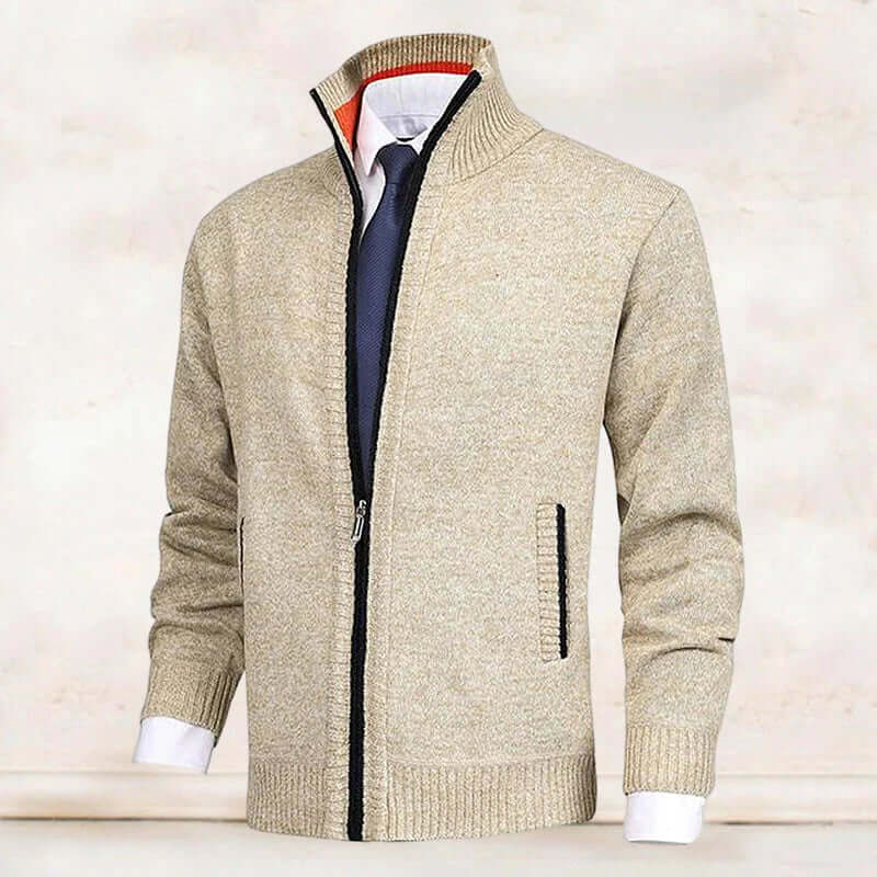 Elegante Herenvest van Zachte Stof – Ideaal voor Elk Seizoen