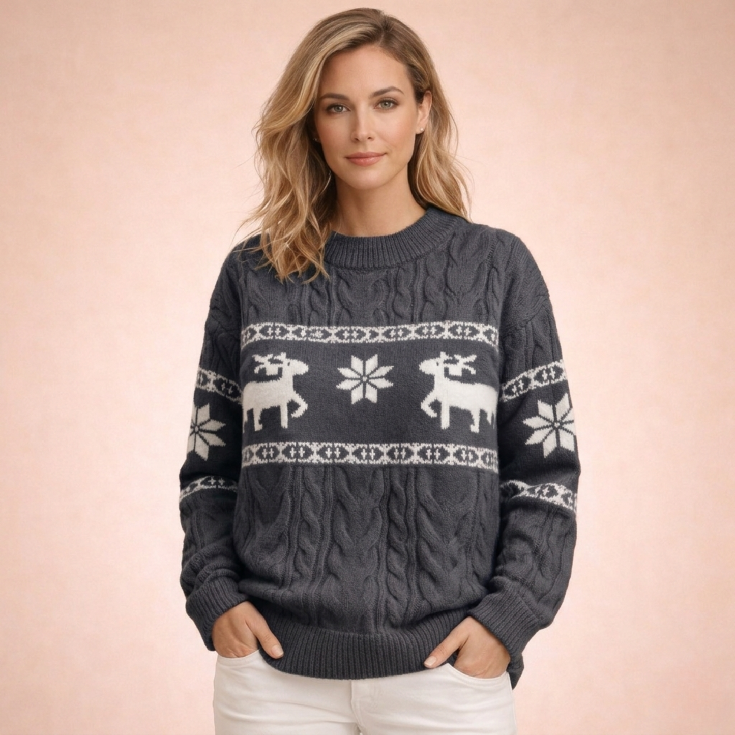 Bente | Gezellige en elegante dikke wintertrui