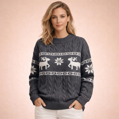 Bente | Gezellige en elegante dikke wintertrui