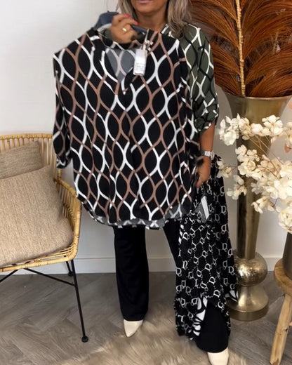Dames Blouse Casual Losse Pasvorm