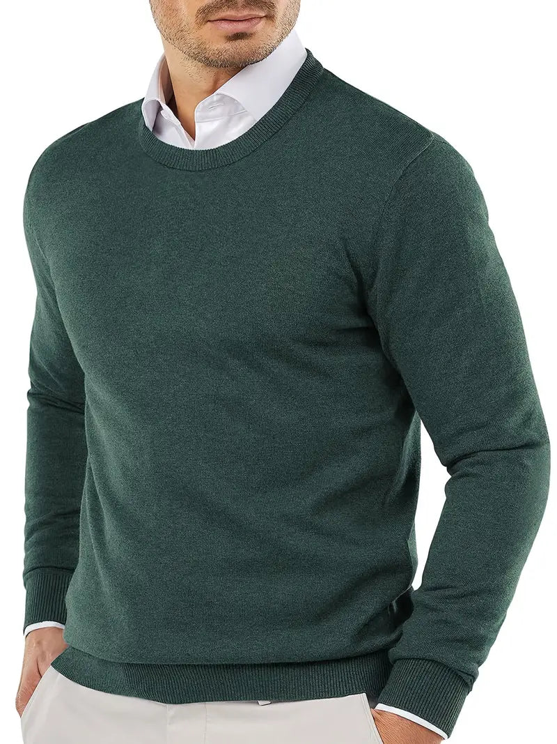 Gebreide Trui Ronde Hals Trendy Dameskleding