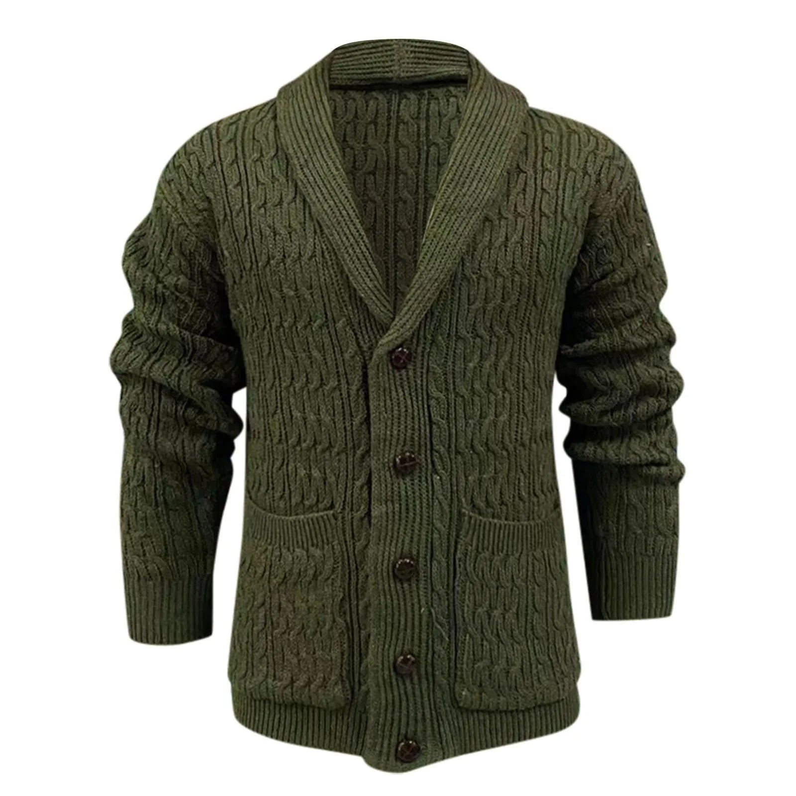Vest Cotton Button Oversized Warme Vest voor Heren - Mode Vibes