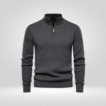 Half-Zip Trui Modieuze Zip-Up voor Dames en Heren