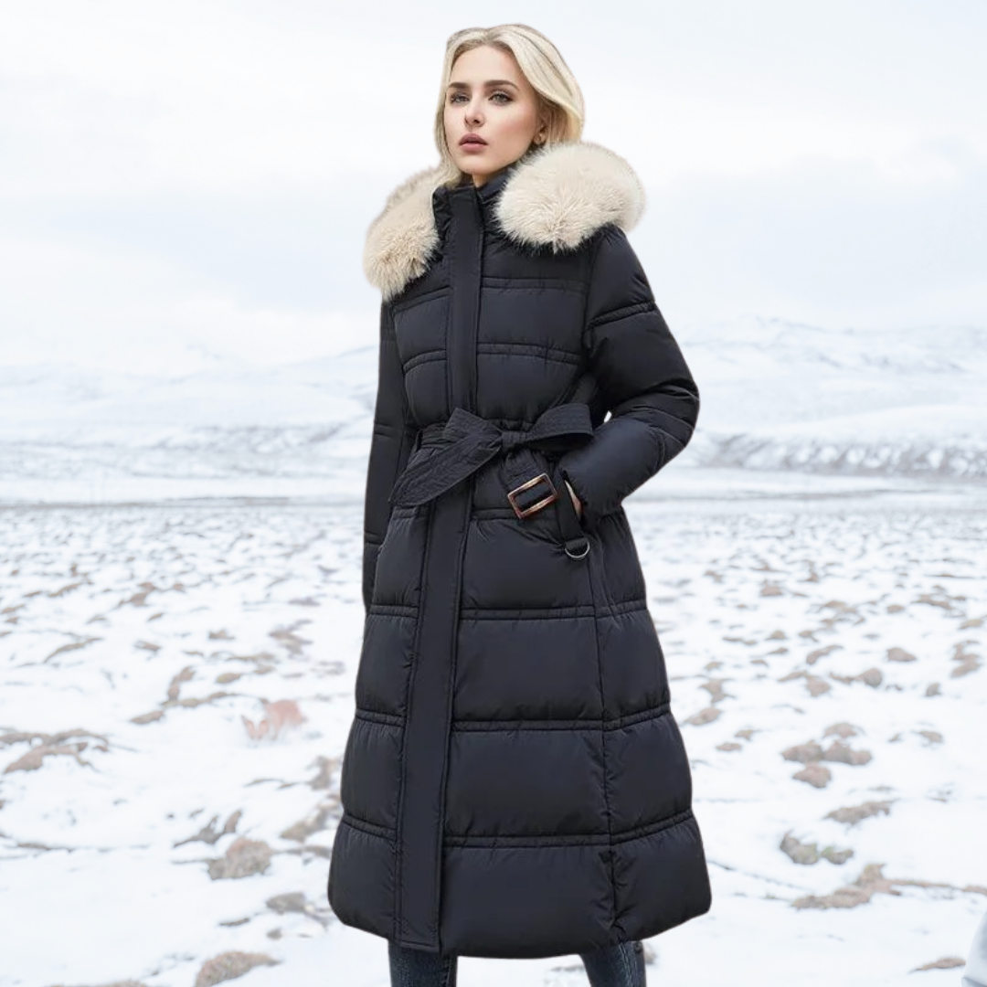 Warme Faux Fur Winterjas voor Dames