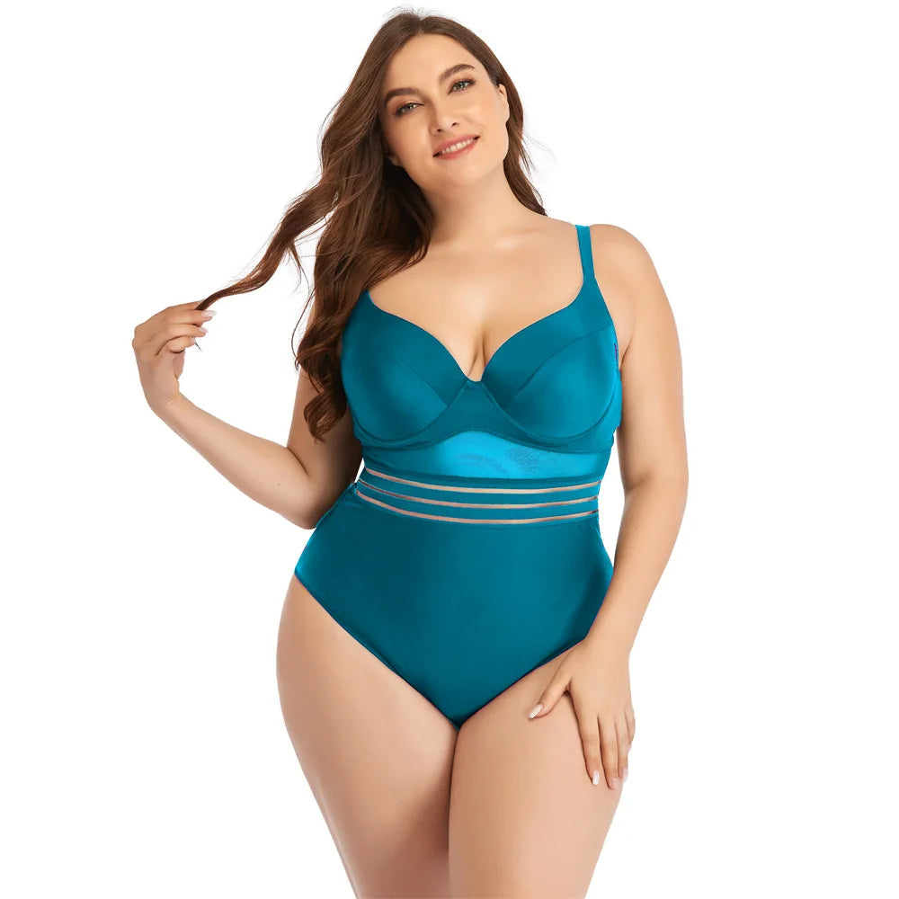 Plus-Size Badpak Flatterend en Sexy voor Vrouwen