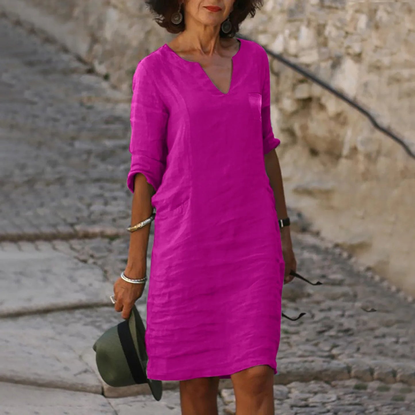 Rona Elegante Jurk – Luchtige Dames Jurk
