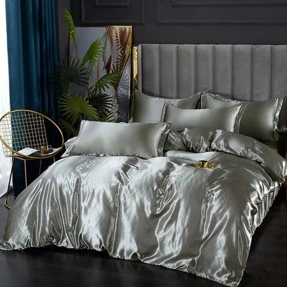 Zijde Beddengoed Set Luxe Satijn Soft