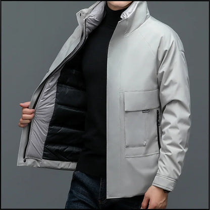 Donsjack Wintersport Warm Waterproof Trendy