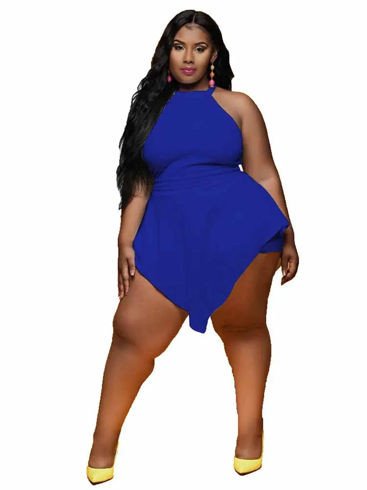 Plus Size Jumpsuit Aletta Zomerse Trendy Outfit