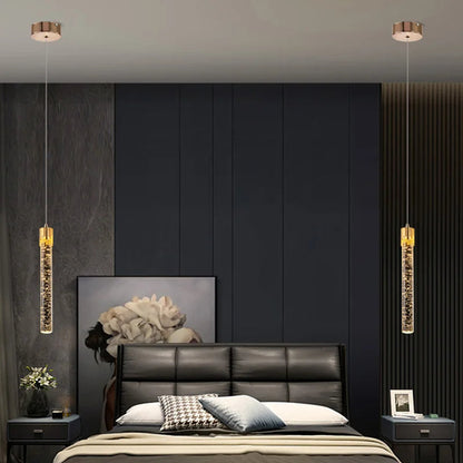 Glas Hanglamp Cilindervorm Modern Design Lustreau