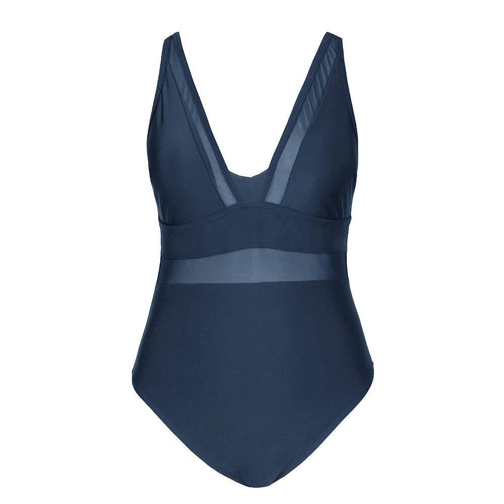 Plus-Size Badpak Sexy Stijlvol voor Dame