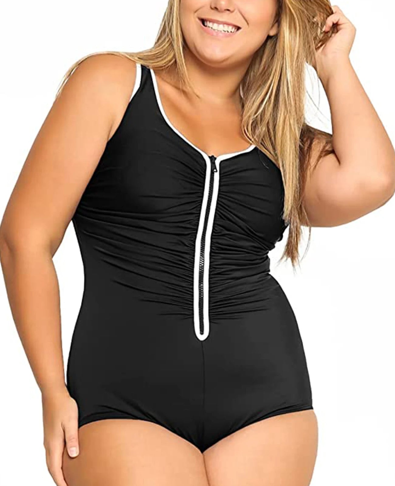 Plus-Size Badpak Nova Modieus Flatterend Design - Mode Vibes
