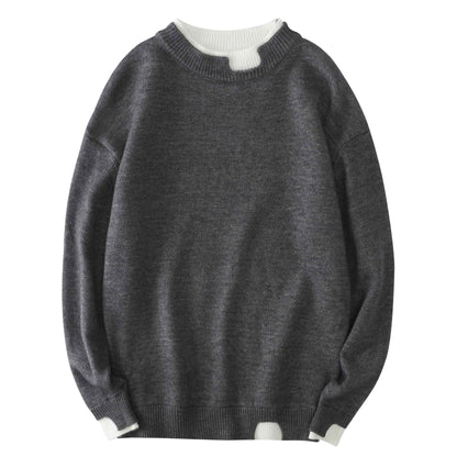 Oversized Trui Grote Maten Gebreid Casual Mode