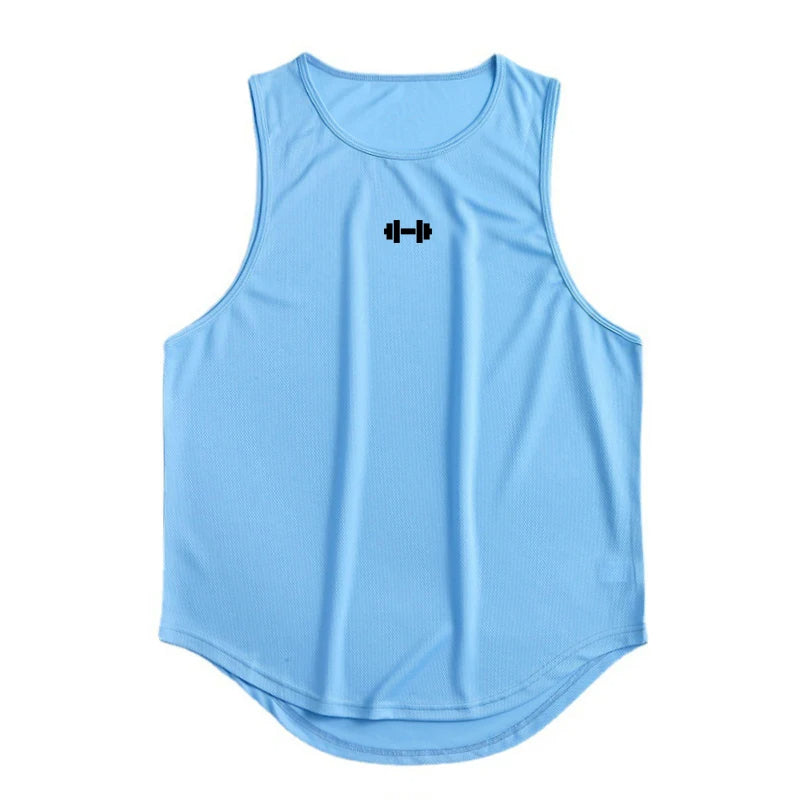 Fitness Tanktop Ademend Sneldrogend voor Mannen