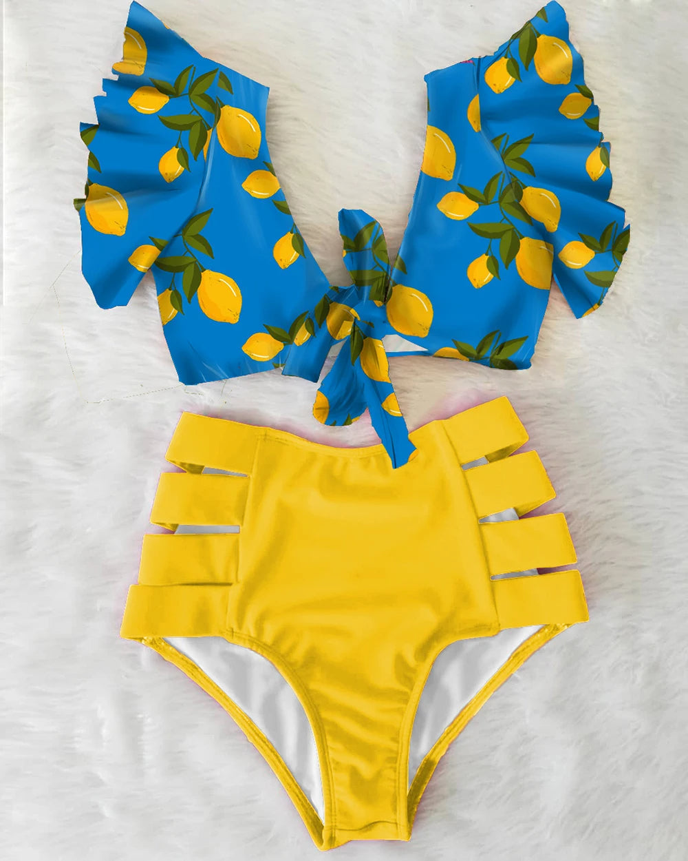 Tropische Bikini Eline Mode Kleurrijk Zomerbadpak