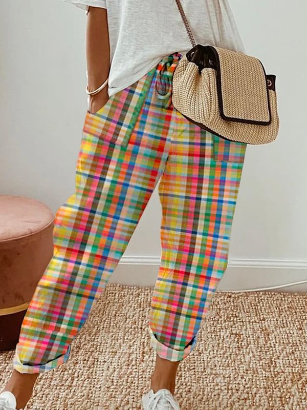 Vrouwelijke Broek Linnea - Stijlvol & Vrolijk - Mode Vibes