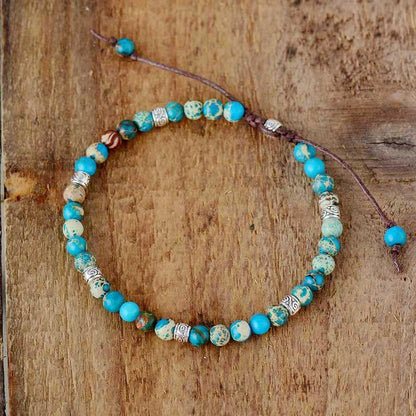 Armband met Jaspis Edelsteen voor Energie