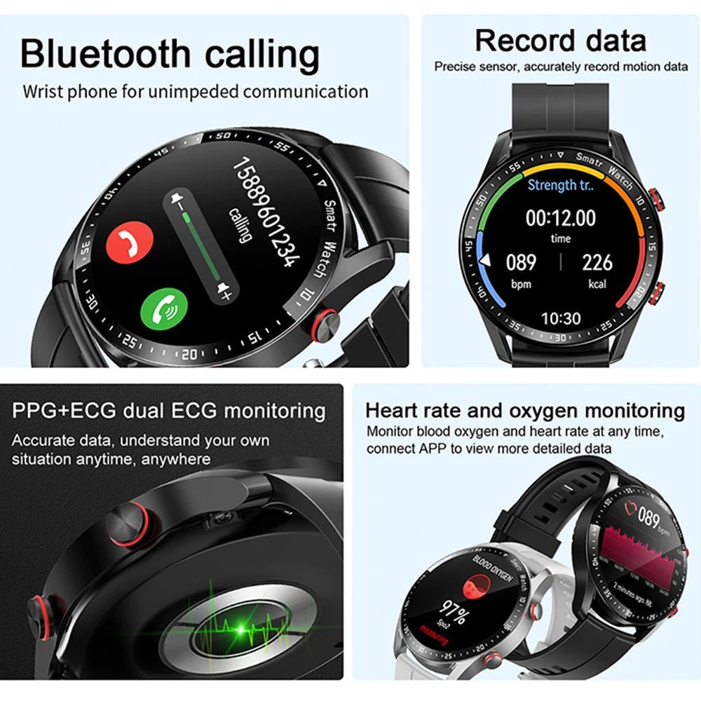 Glucose Horloge met Gezondheidsmonitor en Bloedsuikermeting