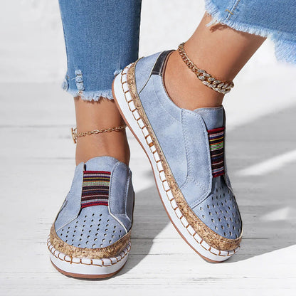 Retro Casual Schoenen Plat voor Dagelijks Gebruik