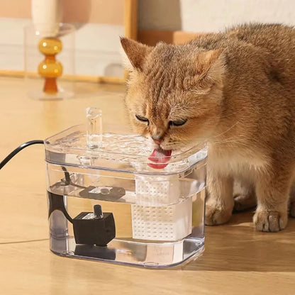 Huisdier Drinkfontein - Automatische Waterbak voor Honden en Katten - Mode Vibes