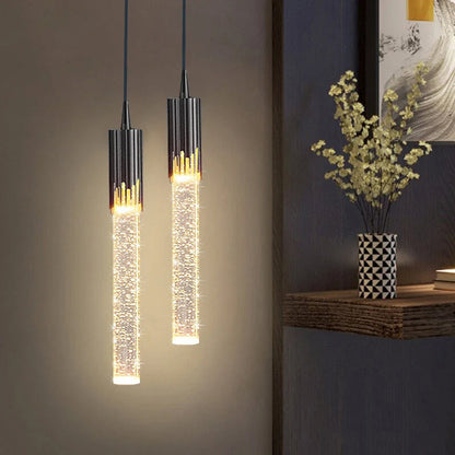 Glas Hanglamp Cilindervorm Modern Design Lustreau