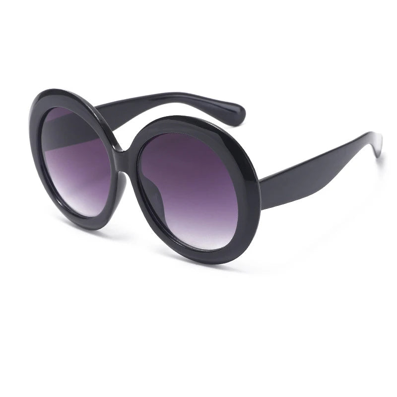 Oversized Zonnebril Retro Stijl voor Dames