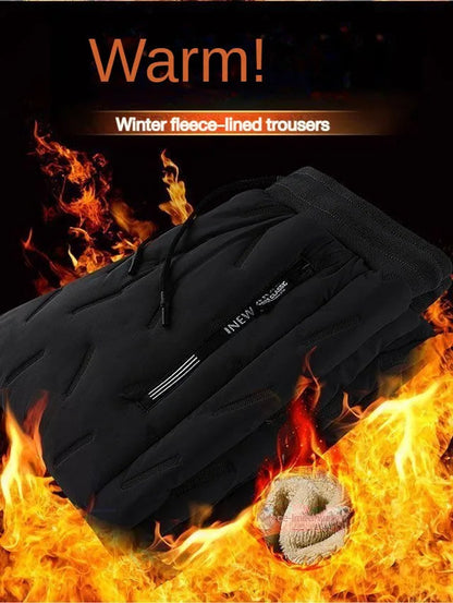 Plus Size Fleece Joggingbroek Zacht Warm Winter