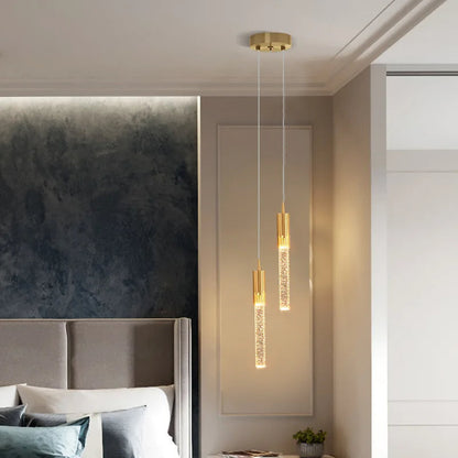 Glas Hanglamp Cilindervorm Modern Design Lustreau