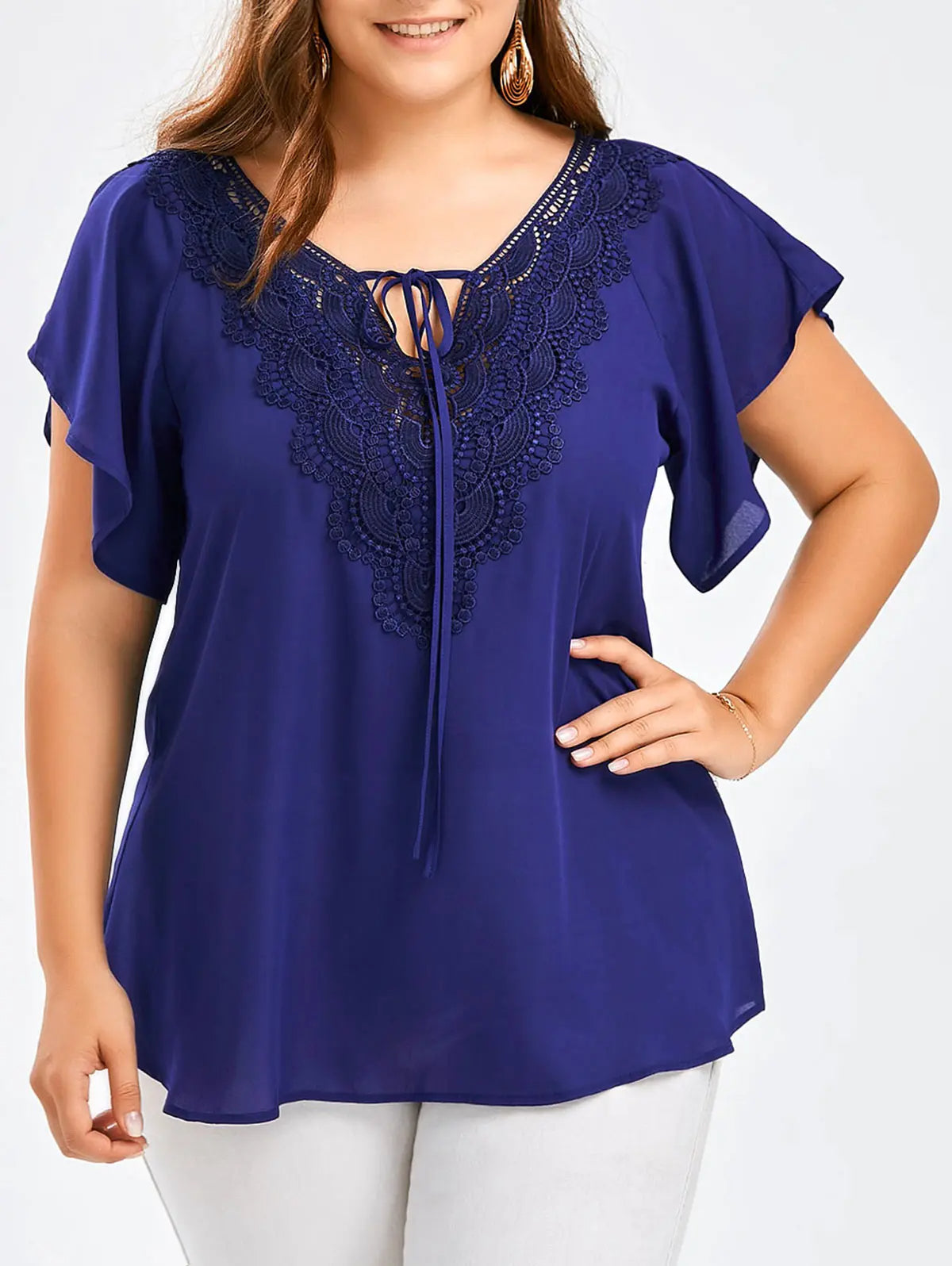 Plus-Size Top voor Vrouwen Comfortabel en Stijlvol