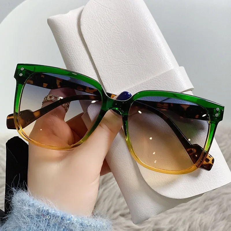 Vintage Zonnebril voor Dames Trendy Design