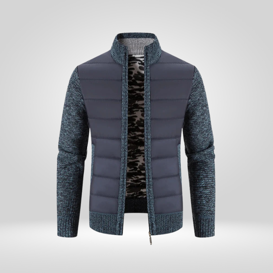 Heren Vest – Zachte Cardigan Klassieke Stijl