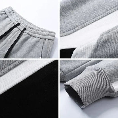 Joggingbroek Zwart Grijs Urban Sportieve Broek voor Mannen