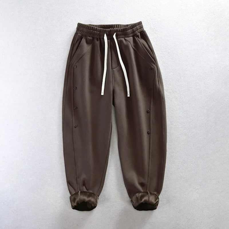 Joggingbroek met Trekkoord Relax Fit Zacht en Comfortabel