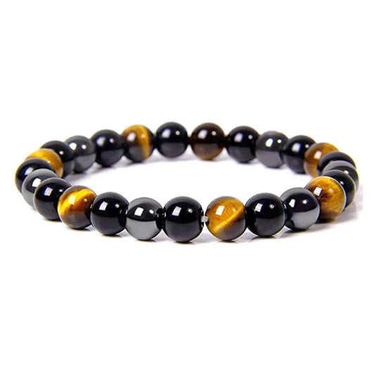 Kralen Armband met Triple Bescherming Stoer en Betekenisvol - Mode Vibes
