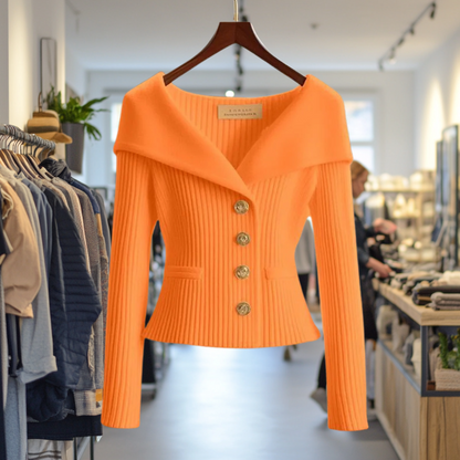 Dames Gebreid Vest Comfortabele Pasvorm