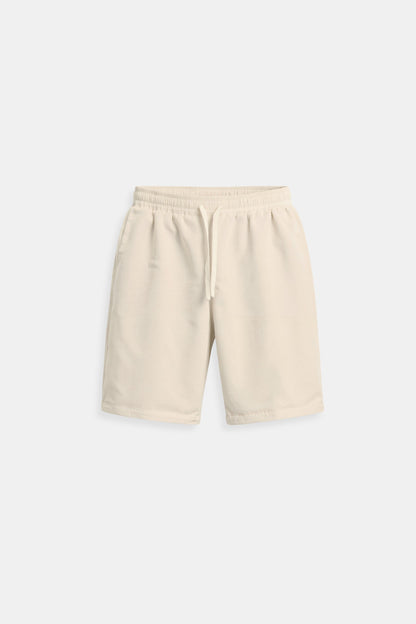 Heren Shorts Beige Met Koord Comfortabel Zomerbroek - Mode Vibes