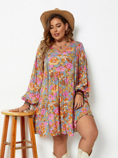 Plus-Size Zomerjurk voor Vrouw Casual en Comfortabel