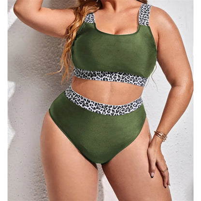 Plus-Size Bikini Cassandra - Stijlvolle Comfortabele Badmode voor Volle Figuur