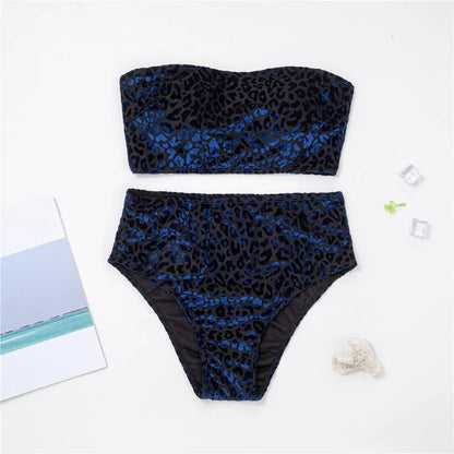 Plus-Size Bikini Sexy Stijlvol zwart